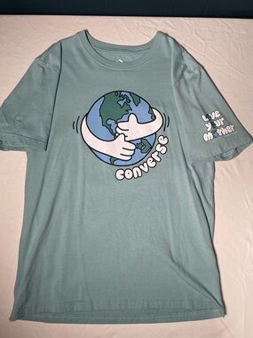 Converse Renew Seafoam Green Love Your Mother Unisex Graphic Tee XS